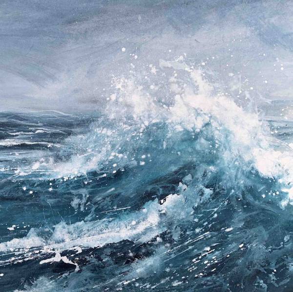 - a , Print by Kit Johns, measuring 22 x 22 cm (H x W) framed at 30 x 30 cm £50